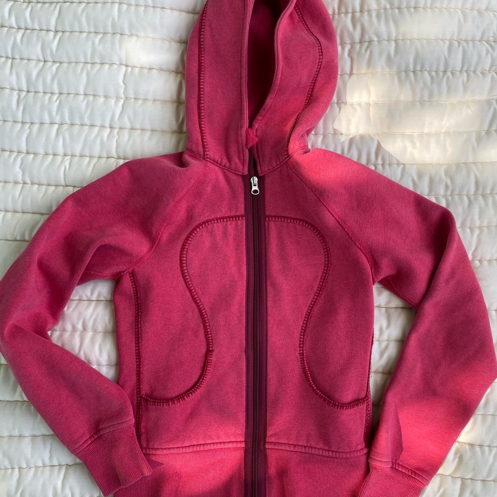 ‘Retro’ lulu lemon scuba zip up hoodie
